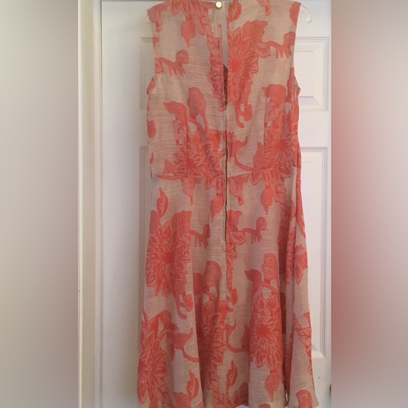 Floral Jacquard Fit and Flare Swing Dress - Picture 8 of 10